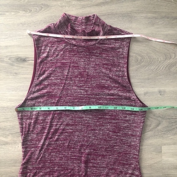 Wilfred Free Aritzia Purple Midi Sleeveless Dress - Picture 8 of 9